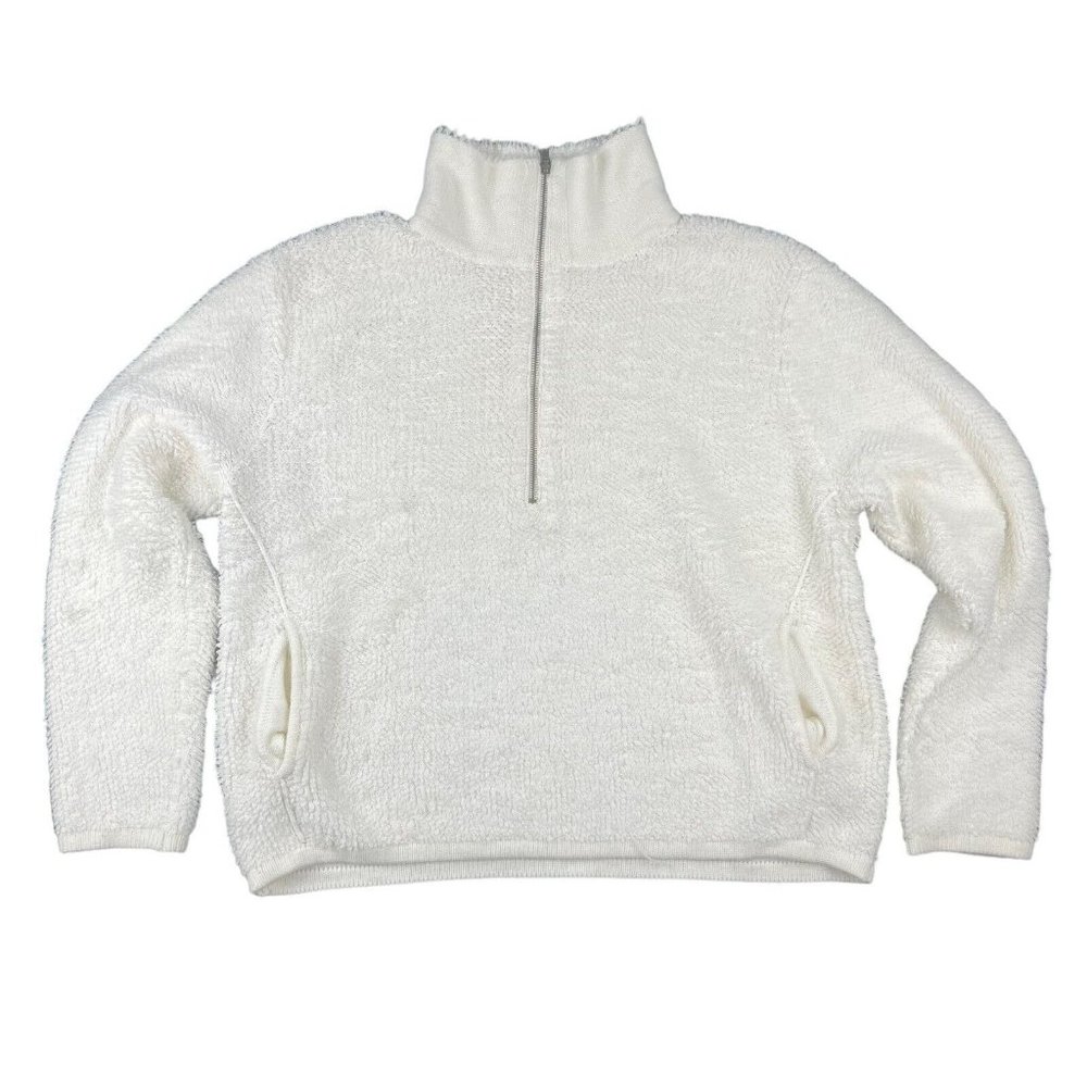 TeeBerry &‎ Weave Golly Sherpa Quarter Zip Pullover Women's Size XXL Stitch Fix